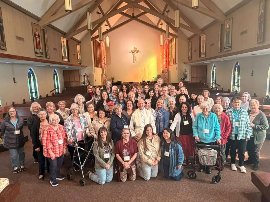 2026-10 Women's Retreat - Day group in church